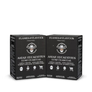 Voordeel Aziatische Eucalyptus houtskool 2 x 17 KG