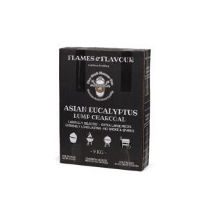 9 KG Aziatische Eucalyptus Big Block Houtskool | Flames & Flavour