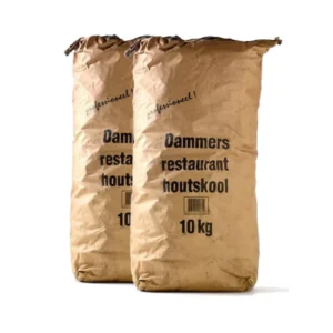 2 x 10 KG Dammers restaurant Houtskool