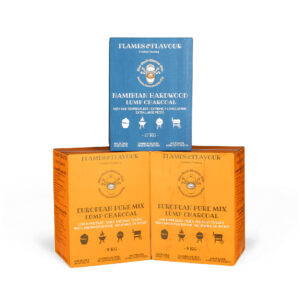 Pure Mix Houtskool (18KG) + Namibiaanse Hardhout Houtskool (17KG)