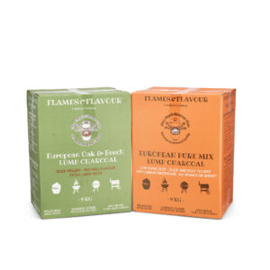 18 KG Aanbieding Pure Mix Houtskool + Eiken & Beuken Houtskool