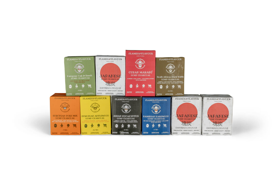 Assortiment vrijstaand Flames & Flavour Premium Charcoal